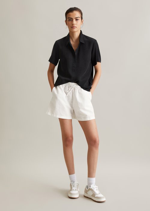 Regular blouse — Black