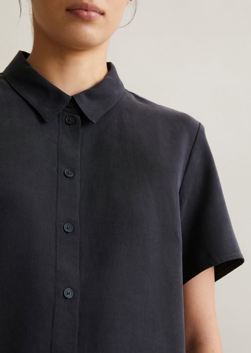 Regular blouse — Blue Depths