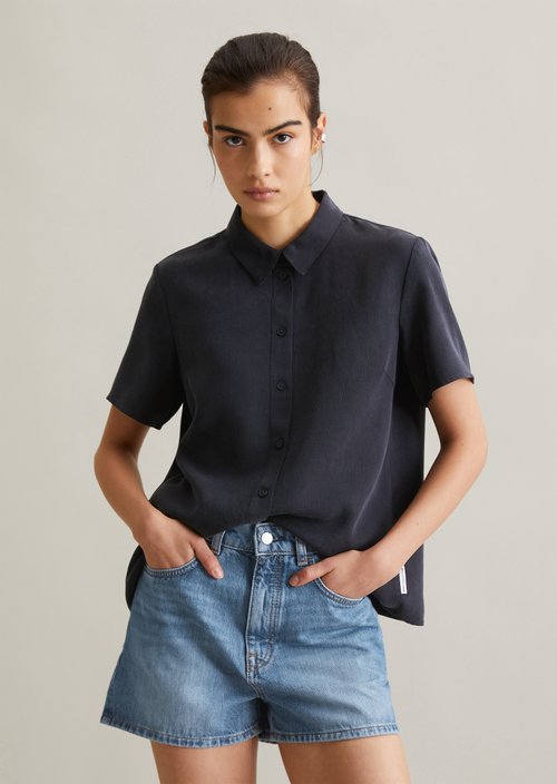 Regular blouse — Blue Depths