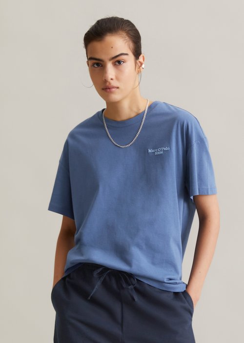 DfC T-Shirt relaxed — Cerulean Blue