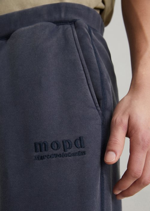 Relaxed sweatpants — True Navy