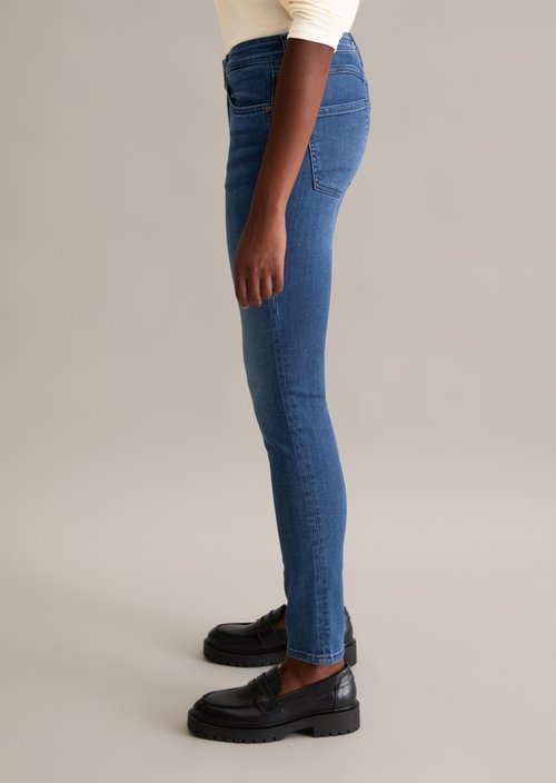 Jeans model Kaj skinny cropped — Dark Blue
