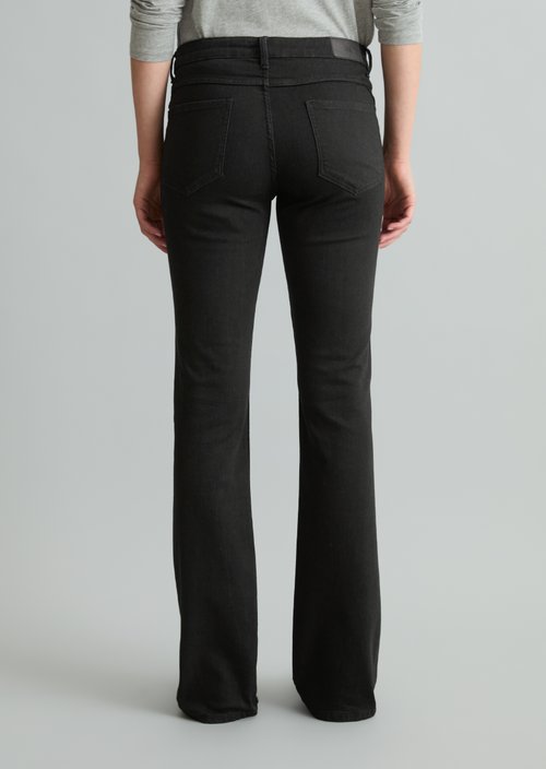 Jeans model Nella bootcut — Black