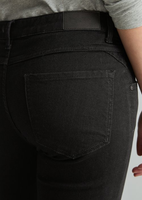Jeans model Nella bootcut — Black