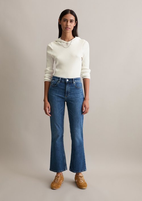 Jeans model Josina bootcut — Dark Blue