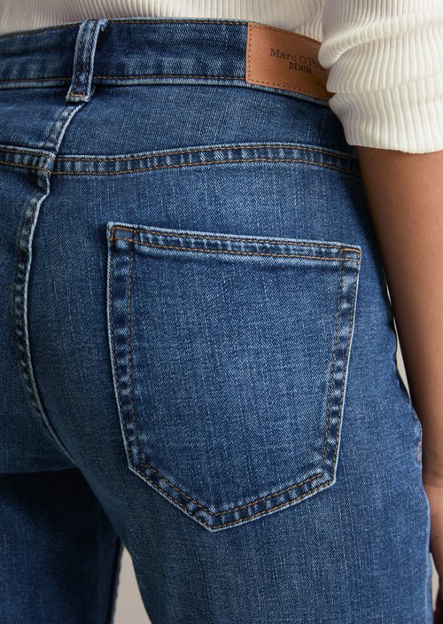 Jeans model Josina bootcut — Dark Blue