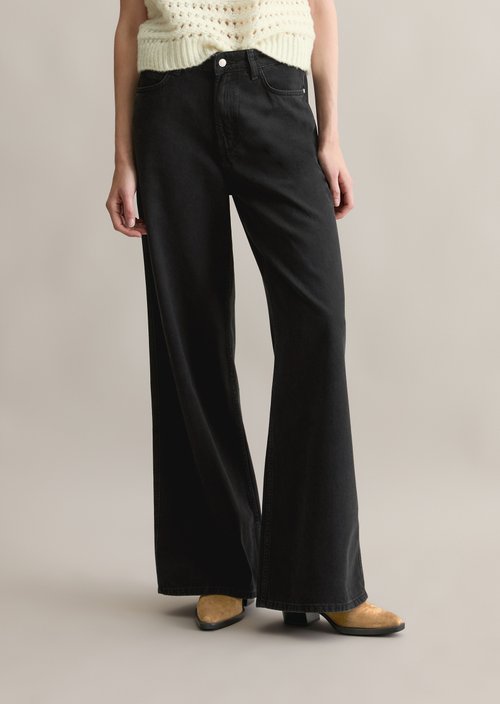 Jeans model Anjo wide — Black
