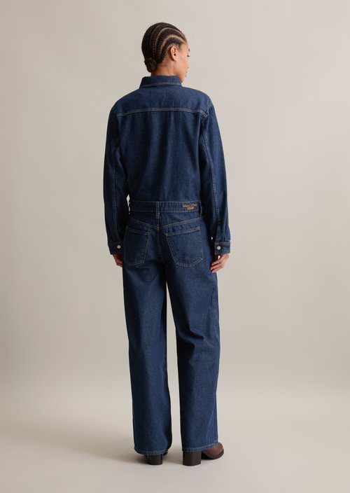 Jeans overall relaxed — Dark Blue