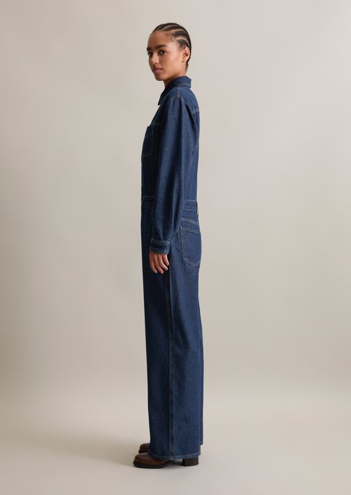 Jeans overall relaxed — Dark Blue
