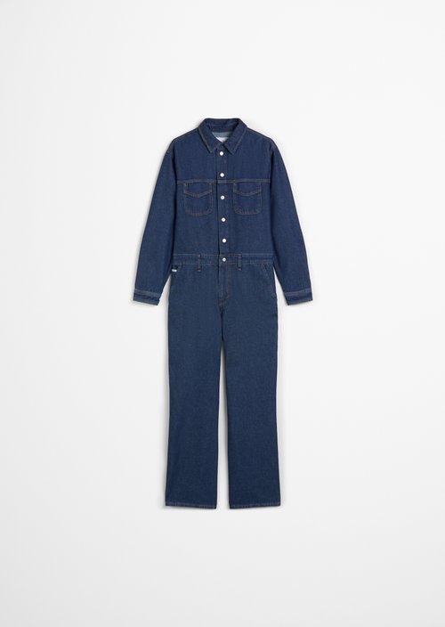 Jeans overall relaxed — Dark Blue