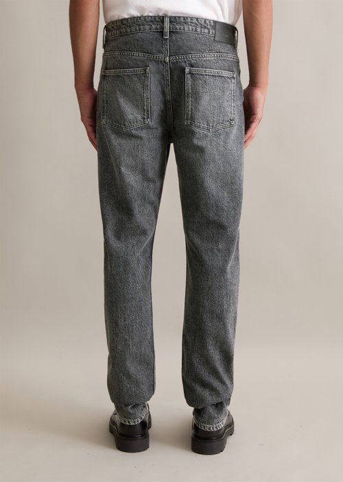 Jeans model Sverre straight — Medium Grey (alternate view)
