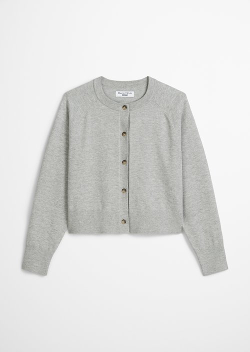 Cardigan regular — Stone Melange