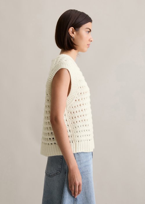 Sweater regular — White Blush