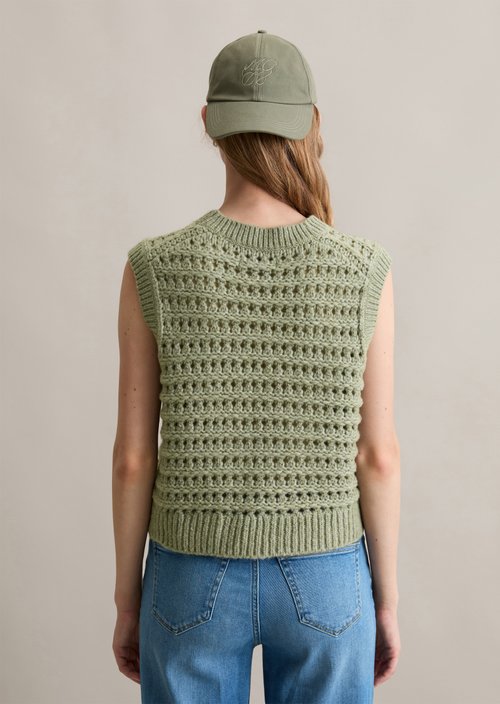 Sweater regular — Medium Green Melange