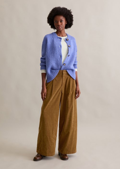 Relaxed cardigan — Cloudy Sky Melange