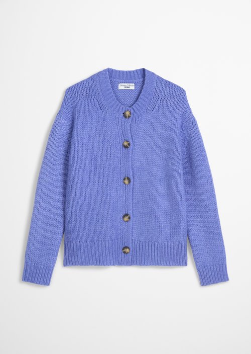 Relaxed cardigan — Cloudy Sky Melange