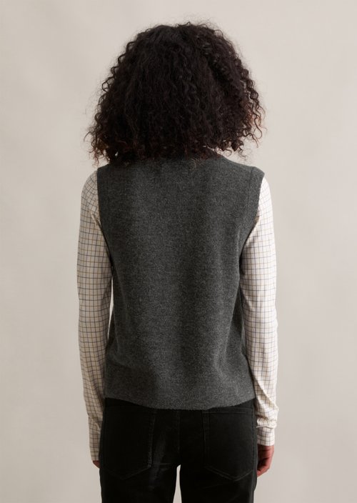 Sweater regular — Anthra Melange