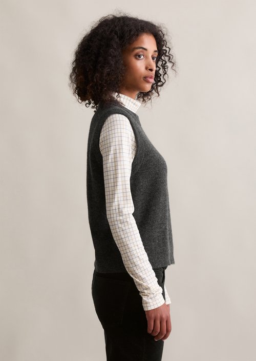 Sweater regular — Anthra Melange