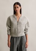 THE SHISHIKUI Mix cardigan / C.GRAY シシクイ THE SHISHIKUI Mix cardigan / C.GRAY シシクイ