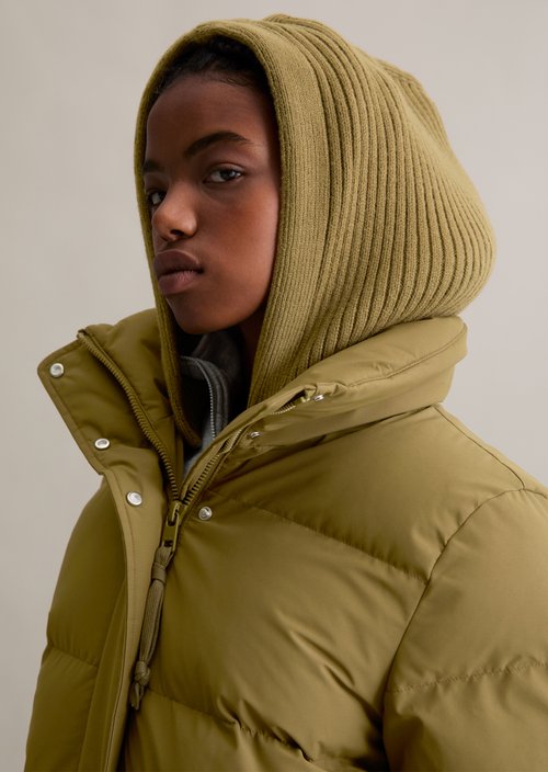 Puffer coat regular — Fir Green