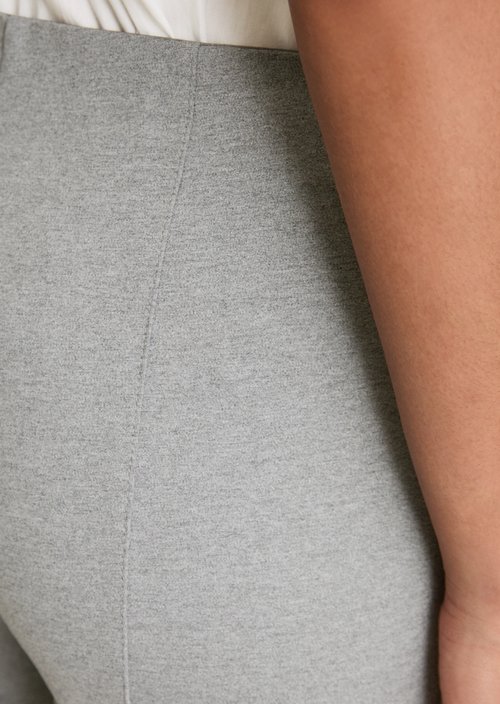 Jersey pants slim — Dark Shadow Melange