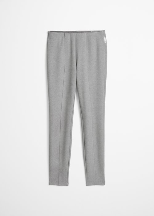 Jersey pants slim — Dark Shadow Melange