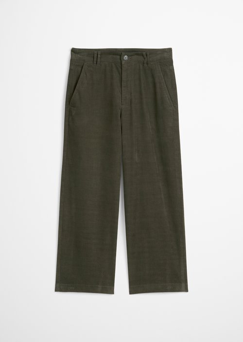 Corduroy pants loose — Pineneedle