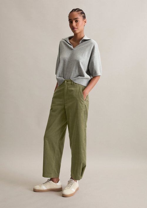 Corduroy pants loose — Desert Sage