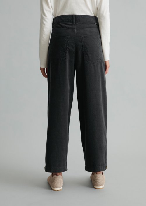 Corduroy pants loose — Blue Depths