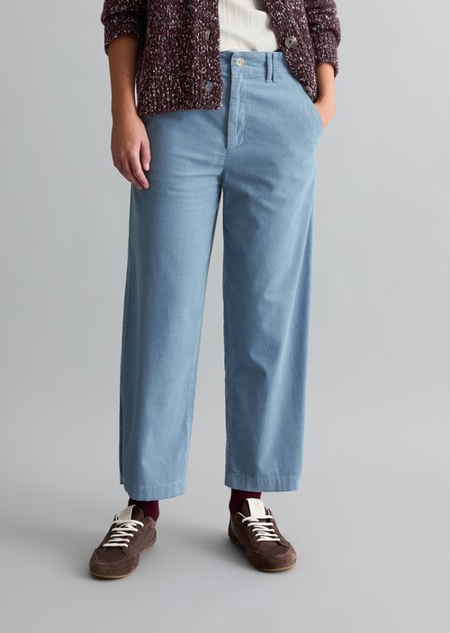 Corduroy pants loose — Fall Sky