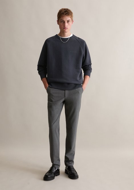 Marc O'Polo Broek slim, Heren, grijs, 29/30, 62% Polyester, 33% Viscose, 5% Elasthaan