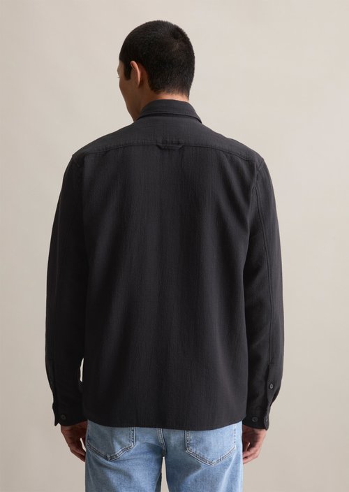 Regular shirt — Black