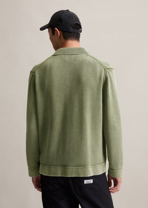 Relaxed cardigan — Oak Ash