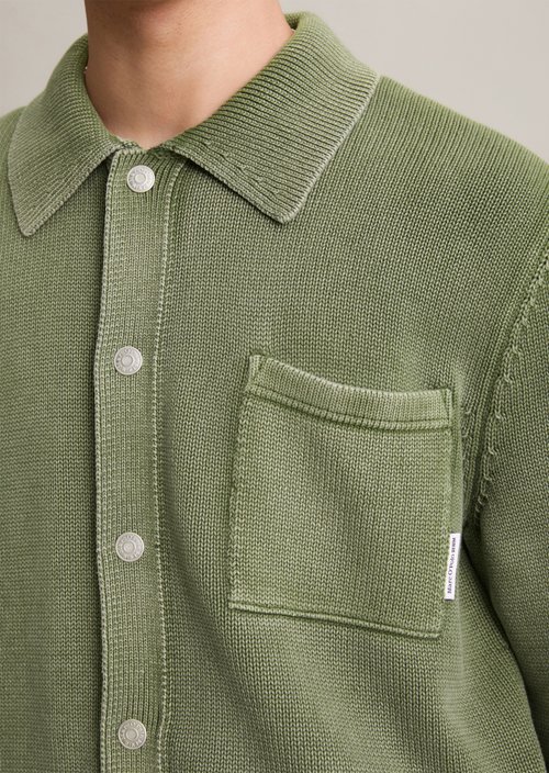 Relaxed cardigan — Oak Ash