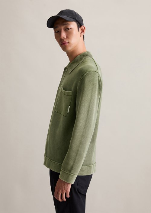 Relaxed cardigan — Oak Ash