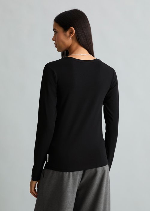 Longsleeve slim — Black