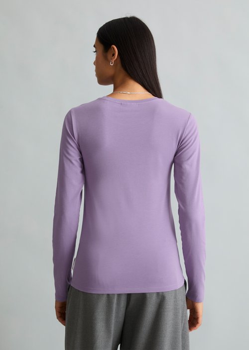 Longsleeve slim — Lumi Lilac