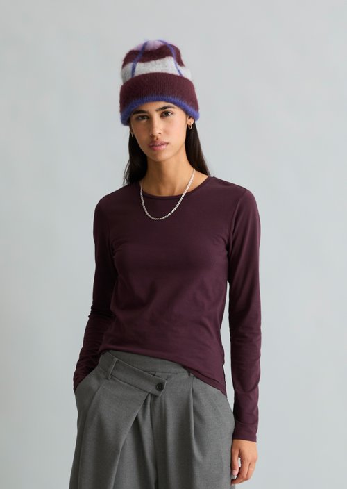 Longsleeve slim — Rhubarb Jam