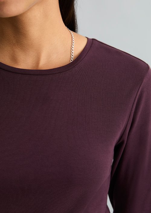Longsleeve slim — Rhubarb Jam