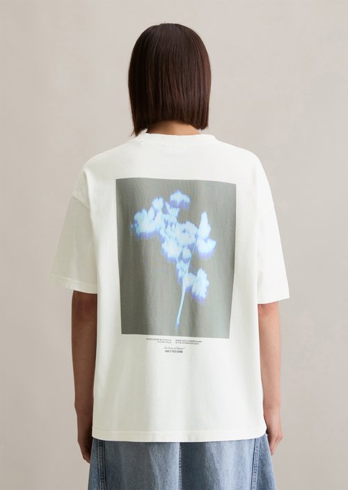 Logo T-shirt relaxed — Silky White