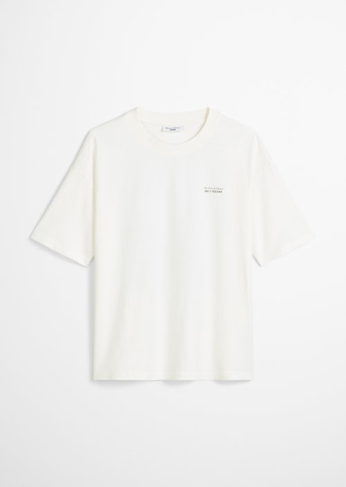 Logo T-shirt relaxed — Silky White