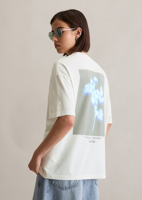 Logo T-shirt relaxed — Silky White