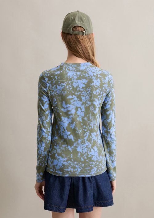 Longsleeve slim — Medium Green