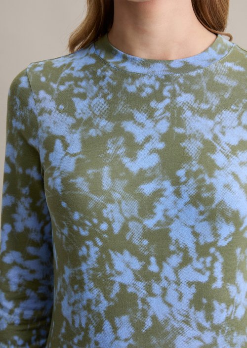 Longsleeve slim — Medium Green