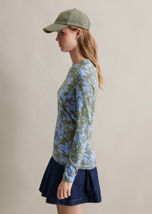 Longsleeve slim — Medium Green