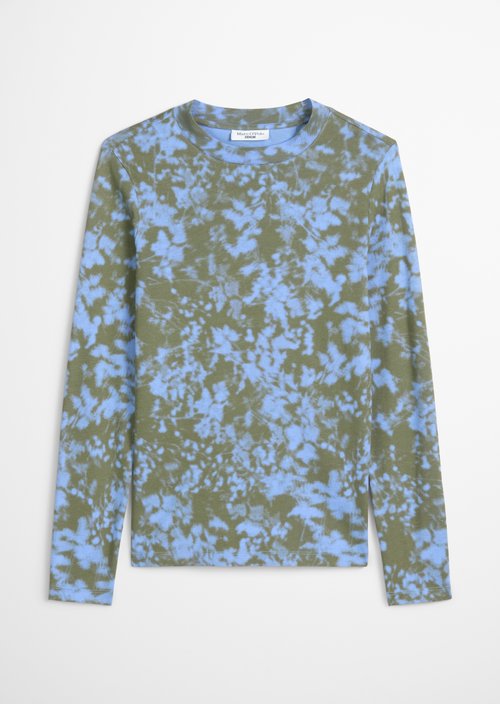 Longsleeve slim — Medium Green