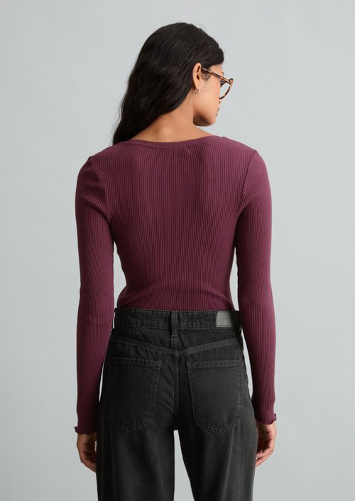 Slim-fit long-sleeve shirt — Mahagony Jam
