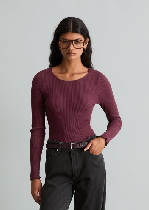 Slim-fit long-sleeve shirt — Mahagony Jam