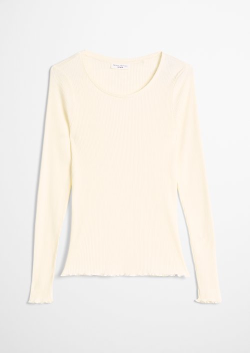 Slim-fit long-sleeve shirt — Butter Yellow