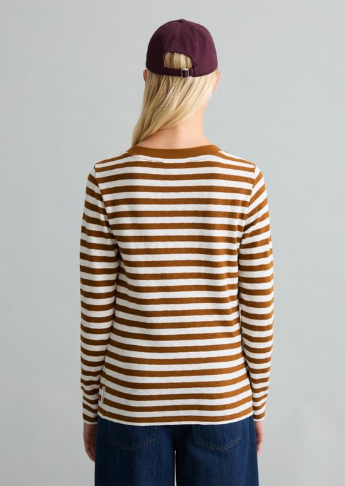Longsleeve regular — Medium Brown